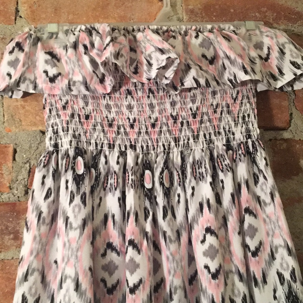 Patterns maxi dress